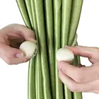 Магнитный шар, занавес, кольцо, жемчужный галстук, веревка, зажимы, аксессуары, стержни, Holdbacks, пряжка, аксессуары, крючок, держатель, домашний декор