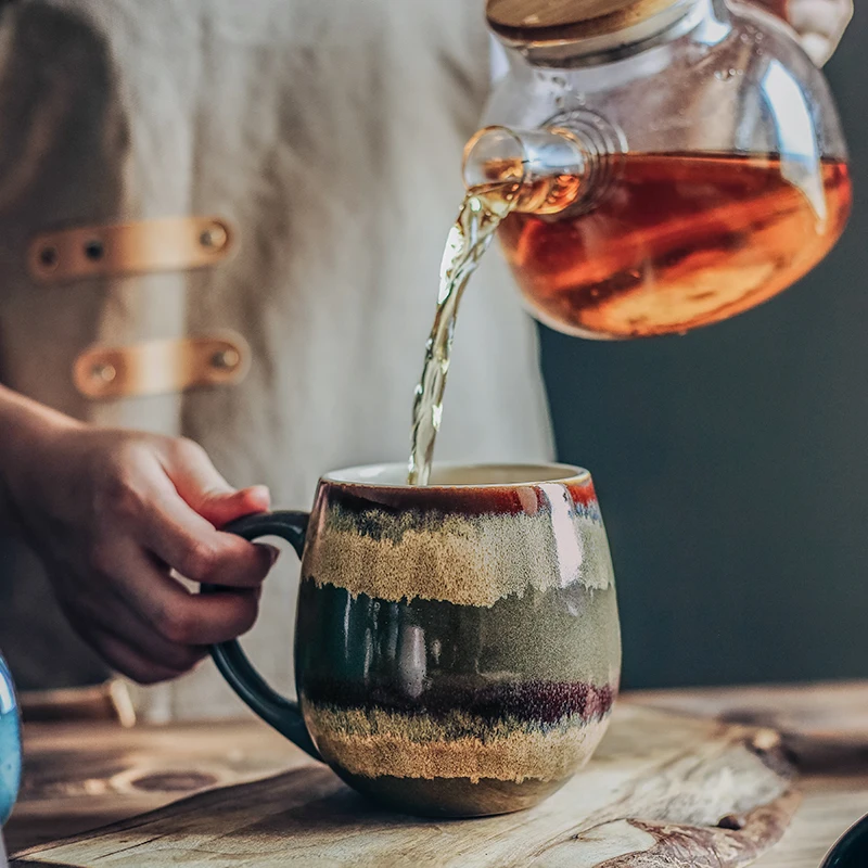 Оригинальная чашка для напитков индивидуальная кофейная чайная с крышкой и