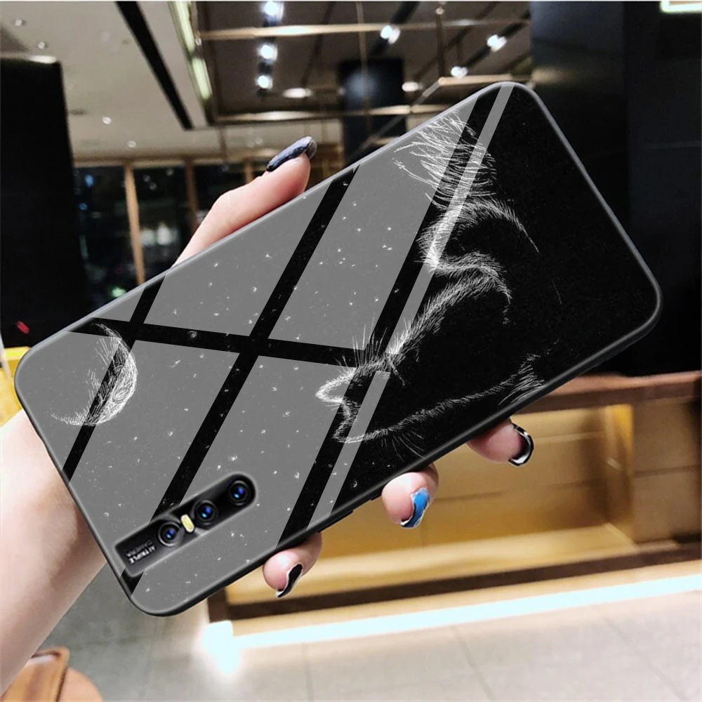 Чехол из закаленного стекла для Vivo V9 V15 Y15 Y17 Y85 Y89 Y91 Y91C Y93 Y95 | Мобильные телефоны и