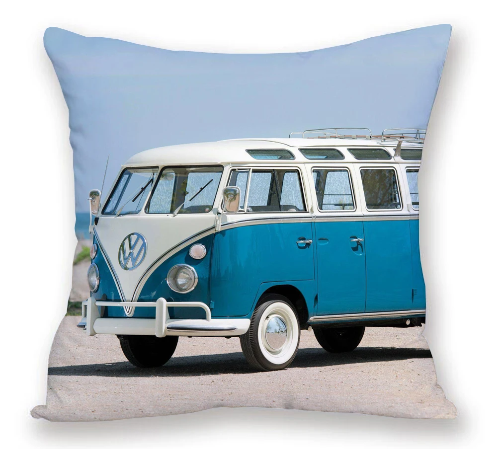 Ручной картина с изображением автобуса автомобиля Путешествия исследовать