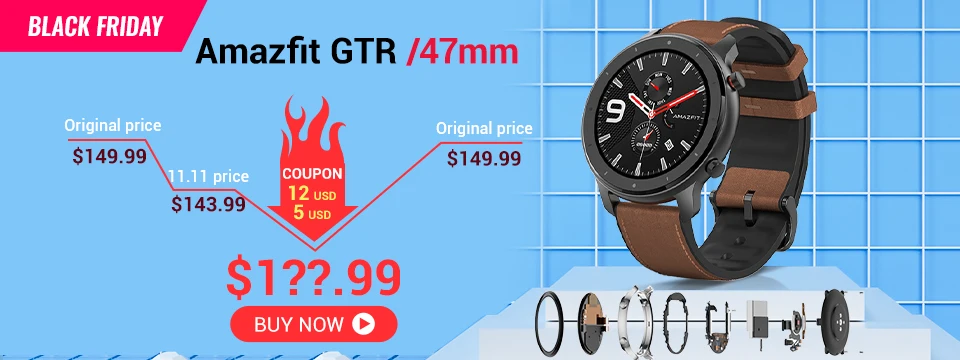 Предпродажа Amazfit GTS Глобальная версия Умные часы SmartWatch GPS Бег Спорт ЧСС 5ATM Водонепроницаемый браслет AMOLED Amazfit