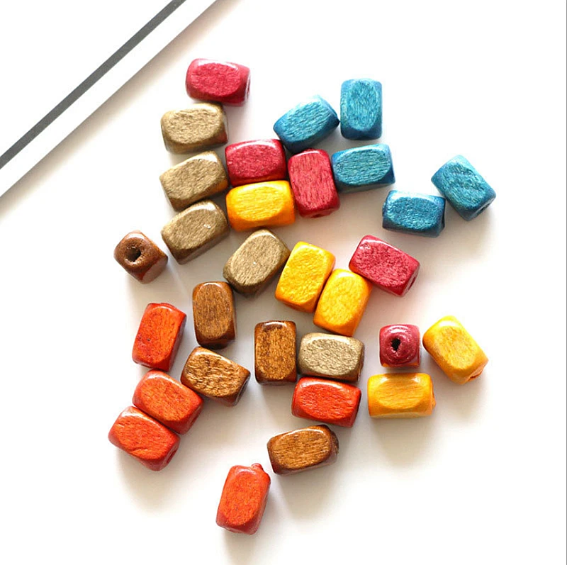 40 шт. бусины из натурального дерева 10 мм | Украшения и аксессуары