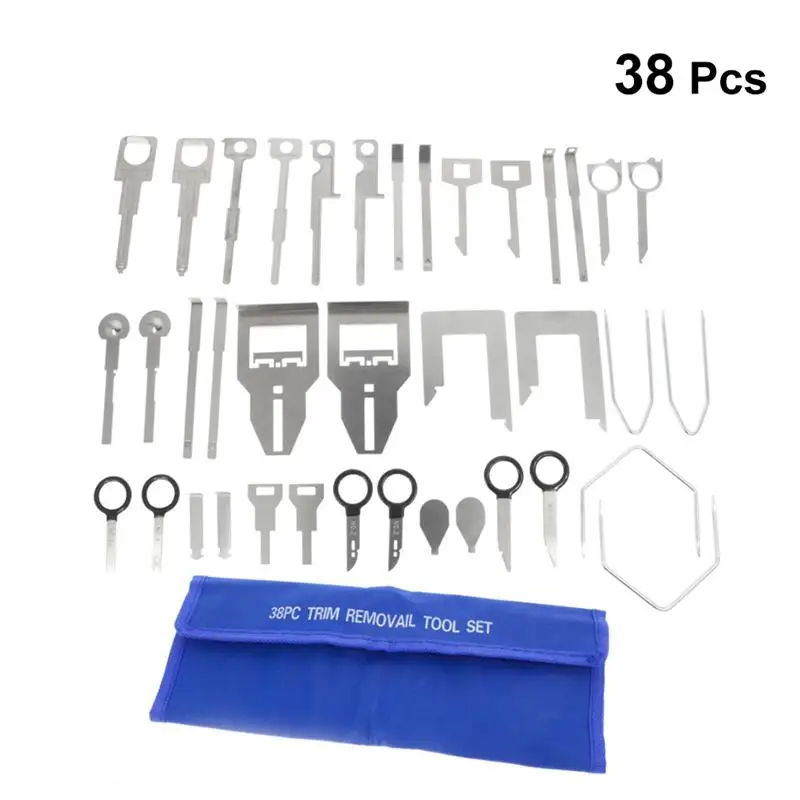 Комплект инструментов для демонтажа автомагнитолы 38 шт./компл. Porsche Ford Citroen Toyota |