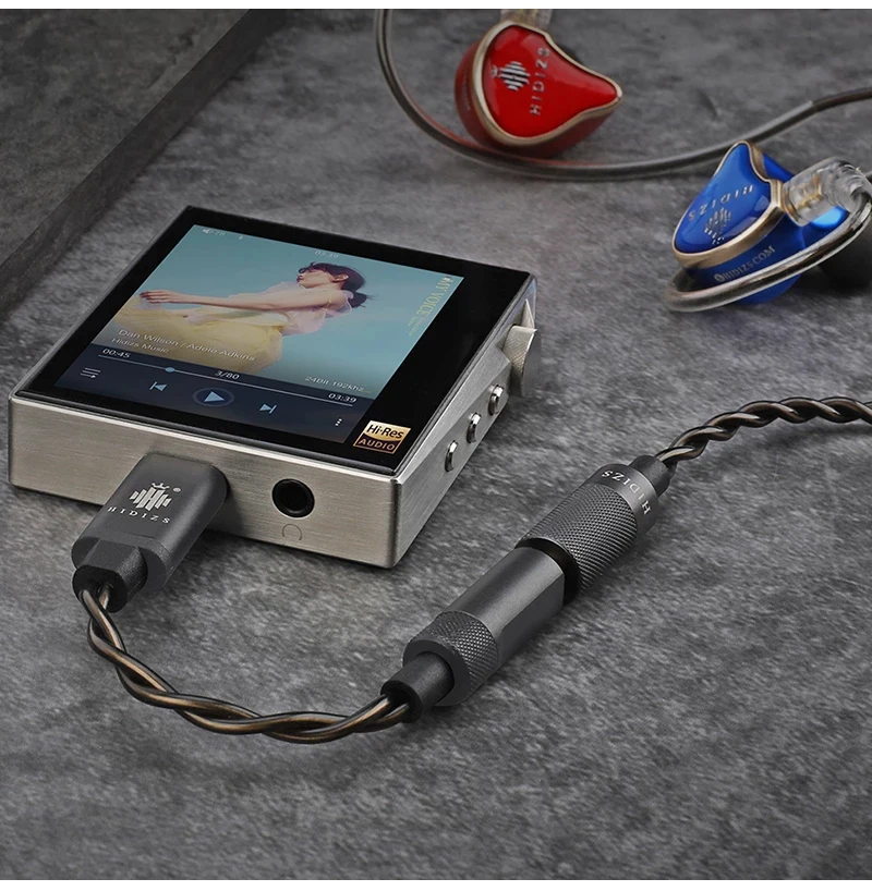HIDIZS S3(Sonata III) HiFi аудио тип-c DAC кабель конвертер USB DAC до 3,5 мм усилитель для наушников адаптер для Android телефона ПК