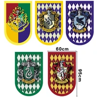 flag college banners witchcraft gift school hp wizardry pott har hogwarts kids girls party christmas boys decoration supplies