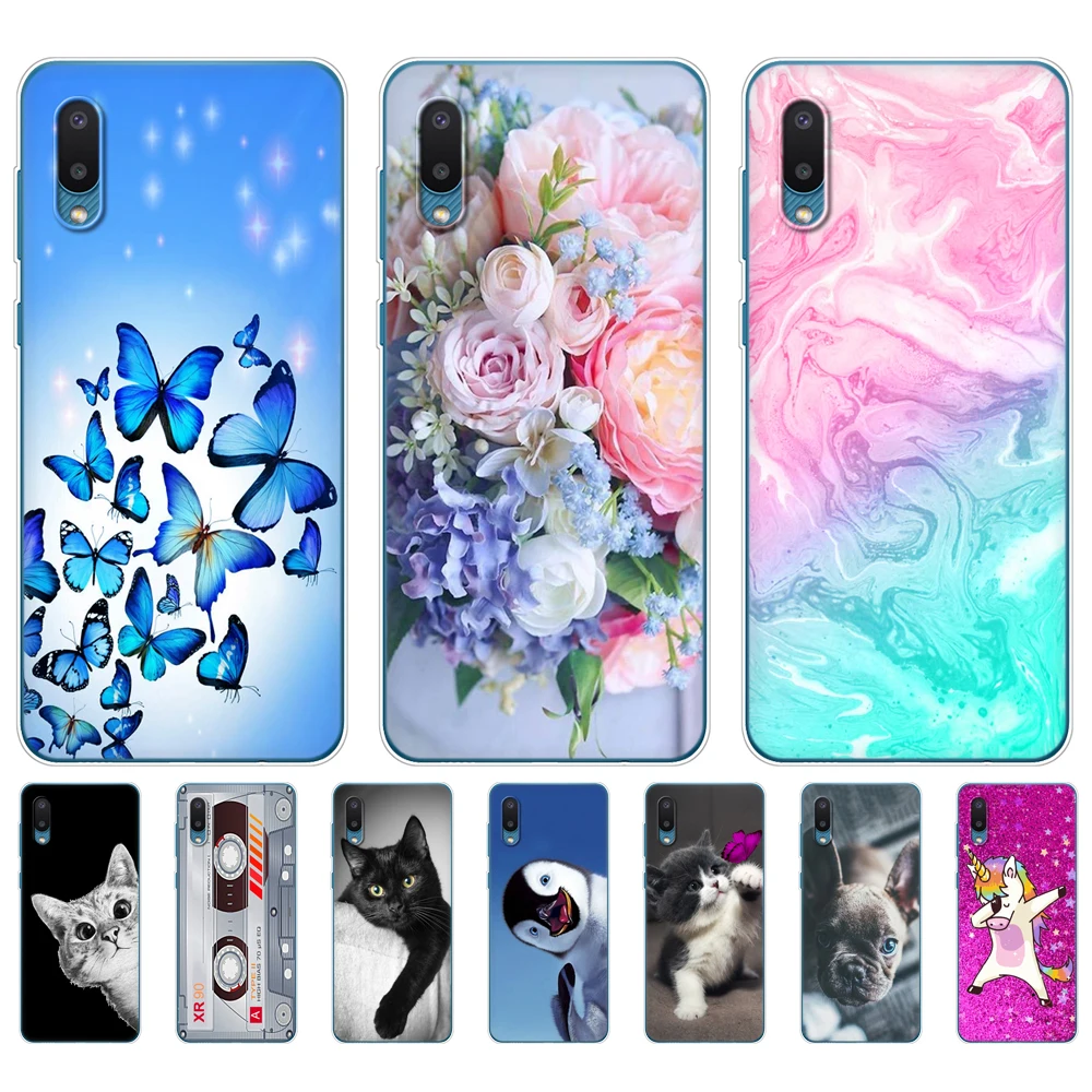 Для Samsung A02 Чехол Мягкий силиконовый чехол из ТПУ для задней панели Galaxy GalaxyA02 A 02 SM