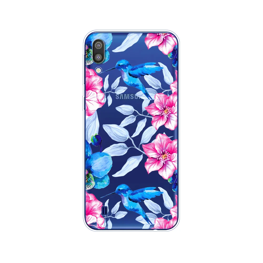 Мягкий силиконовый чехол-бампер для Samsung Galaxy M10 M105f