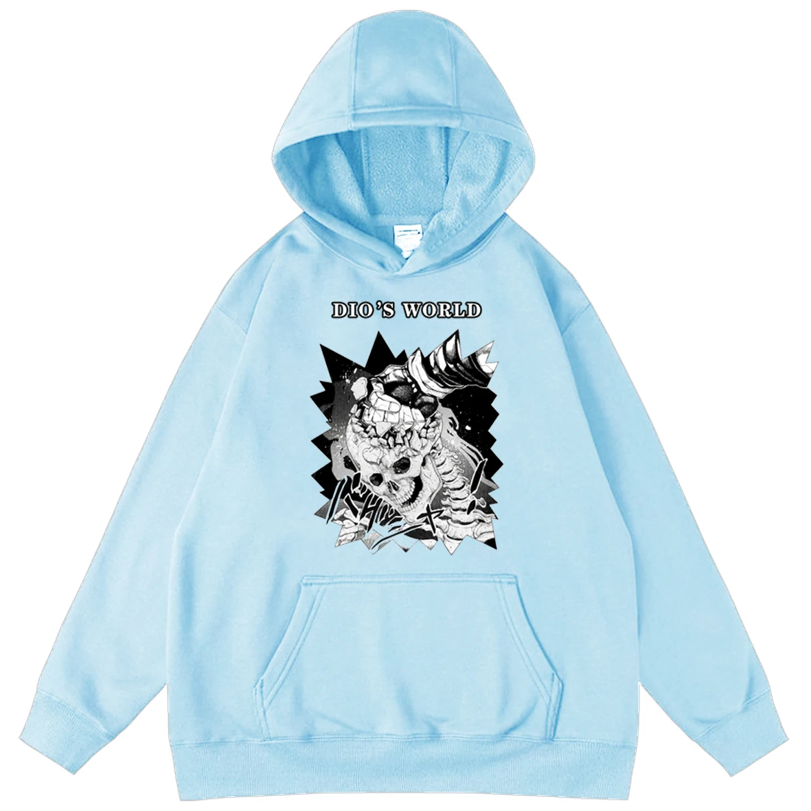 

JoJo Bizarre Adventure Anime Hoodie Street Men's Popular Oversized Hoodies Boy Teens Loose Hooded Hoody Unisex Long Sleeve Top