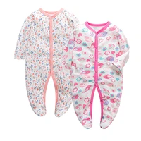 baby romper boy and girl pajama cotton new born footies sleepsuit set infant onesie cartoon 0 12 months newborn baby clothes