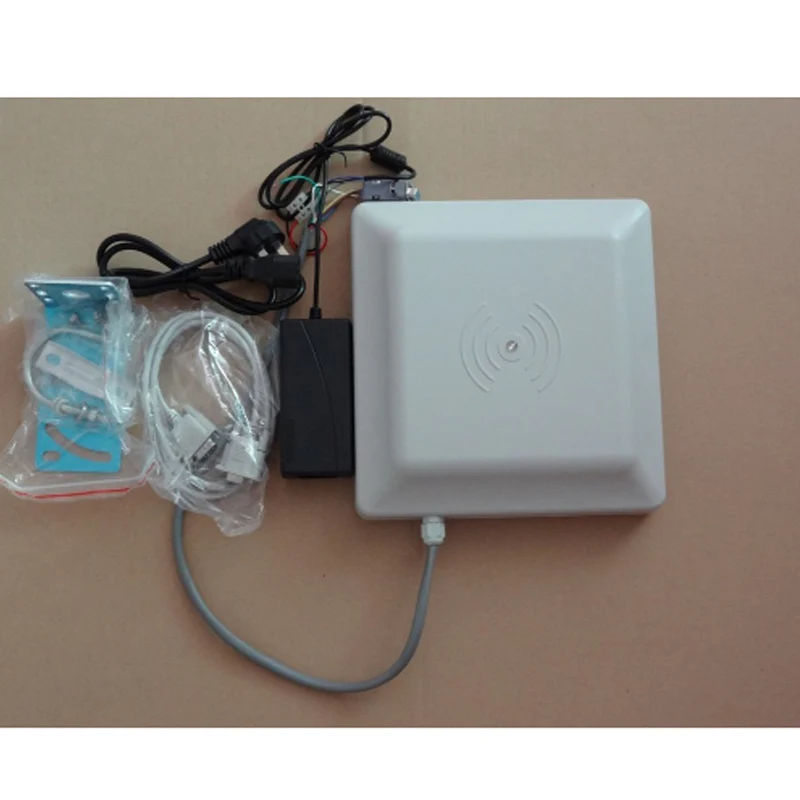 Считыватель карт UHF RFID дальность 6 м встроенный УВЧ считыватель антенна 8 дБи