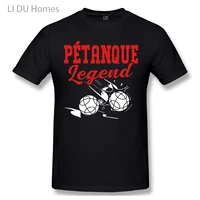 lidu petanque legend ball game t shirts women mans t shirt cotton summer tshirts short sleeve graphics t shirts tee tops