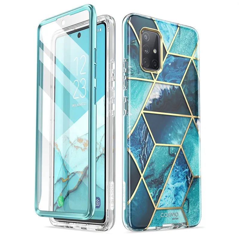

Чехол для Samsung Galaxy A71 5G [не подходит для A71 4G версии и A71 5G UW Verizon] I-BLASON Cosmo Чехол со встроенной защитой экрана