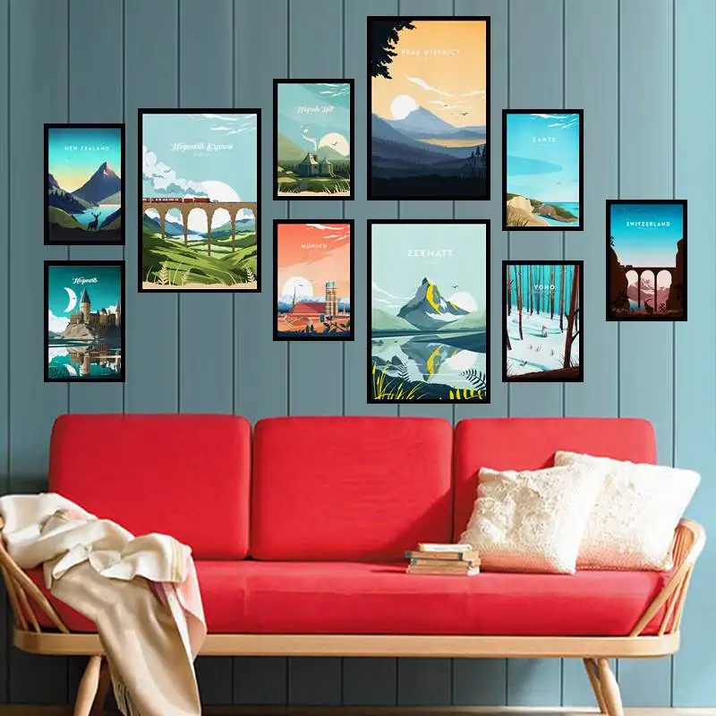 

Yoho traditional travel Canada Canvas Wall Art for Bedroom Home Decorations