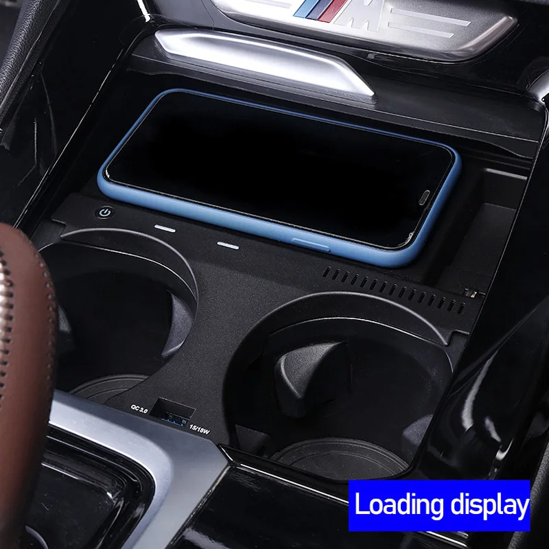 for bmw x3 x4 g01 g02 car phone wireless charger accessories mobile phone automatic charging board g01 g02 usb charger free global shipping