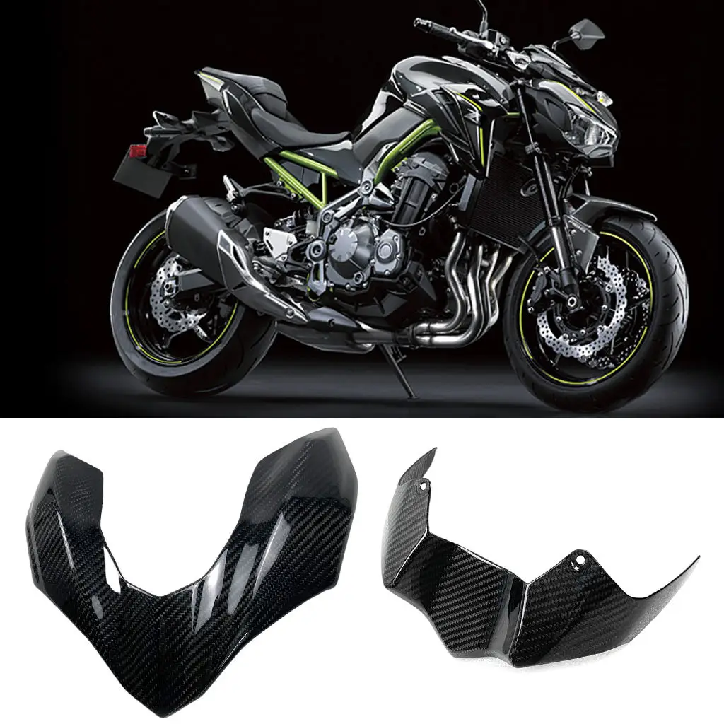 

2 Pieces Motorcycle Headlight Lower Panel Lip Fairing Fit for Kawasaki Z900 2017-2019 Auto Parts