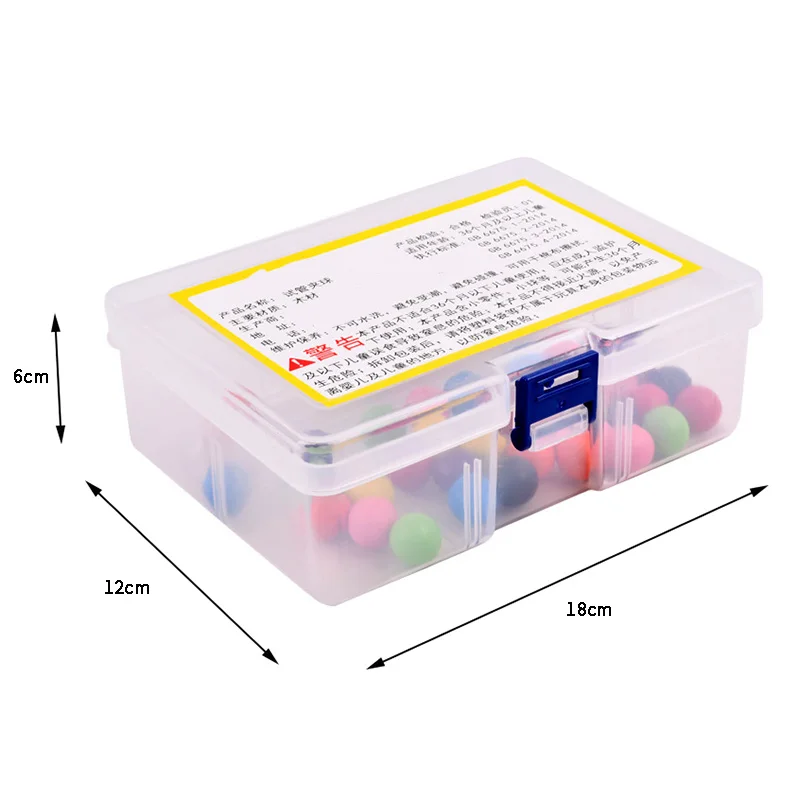 

Clip beads test tube toy children logic concentration fine motor training game Montessori teaching aids educational toy for kids