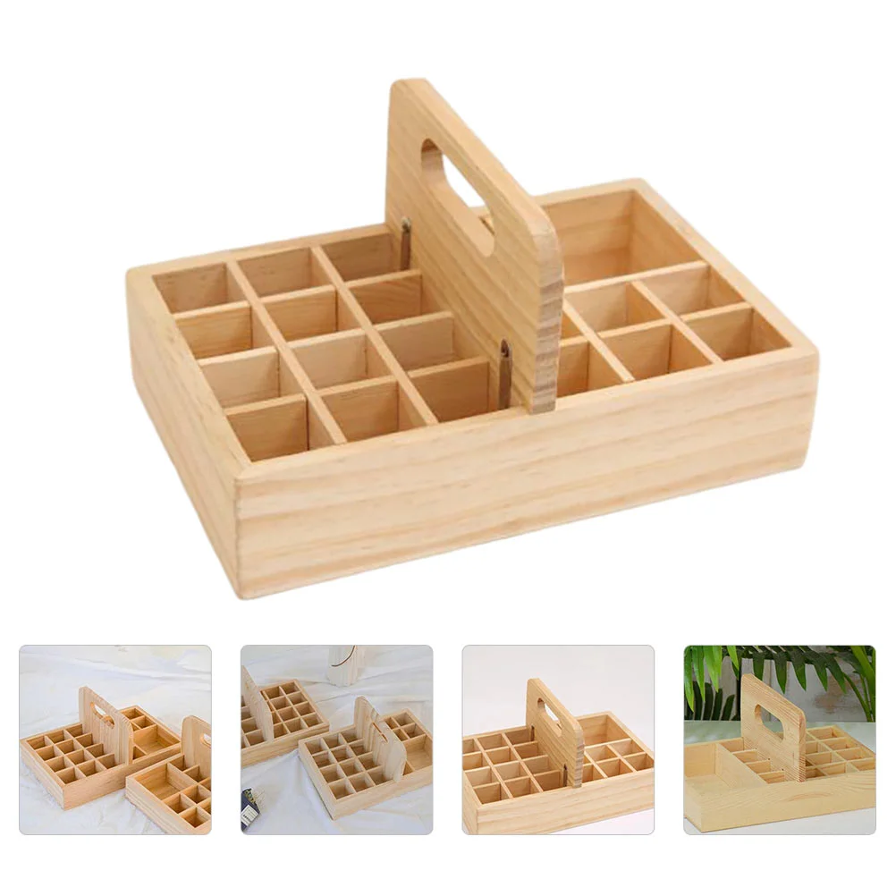 

1 шт., многофункциональный деревянный контейнер для хранения