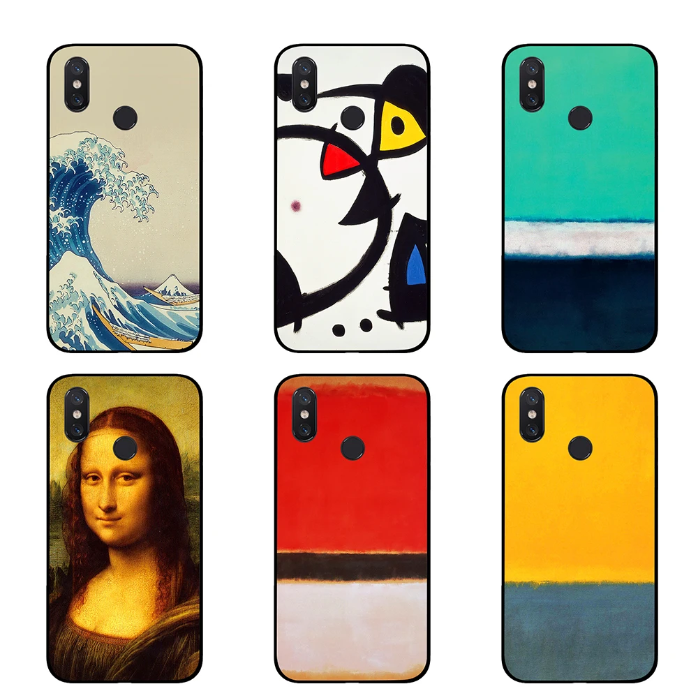 classic paint art illustration For Xiaomi Redmi GO 4 5 6 7 Pro 4A 4X 5A 5Plus 6A cases cover | Мобильные телефоны и