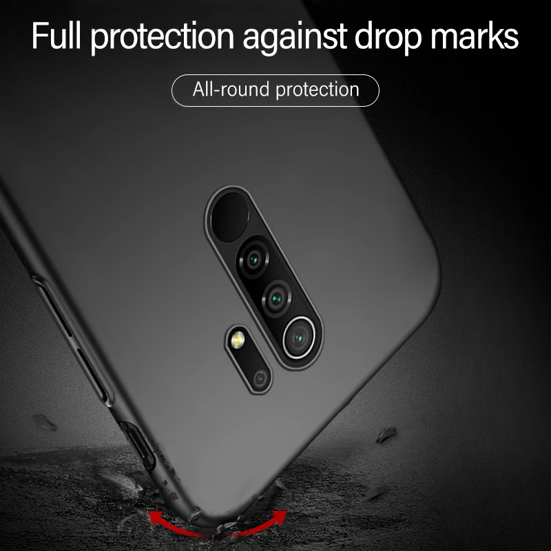 ultra thin magnetic hard matte pc phone case for xiaomi redmi note 10 9 8 7 mi 12 11 9 t 8 lite x2 pro frosted shockproof cover free global shipping