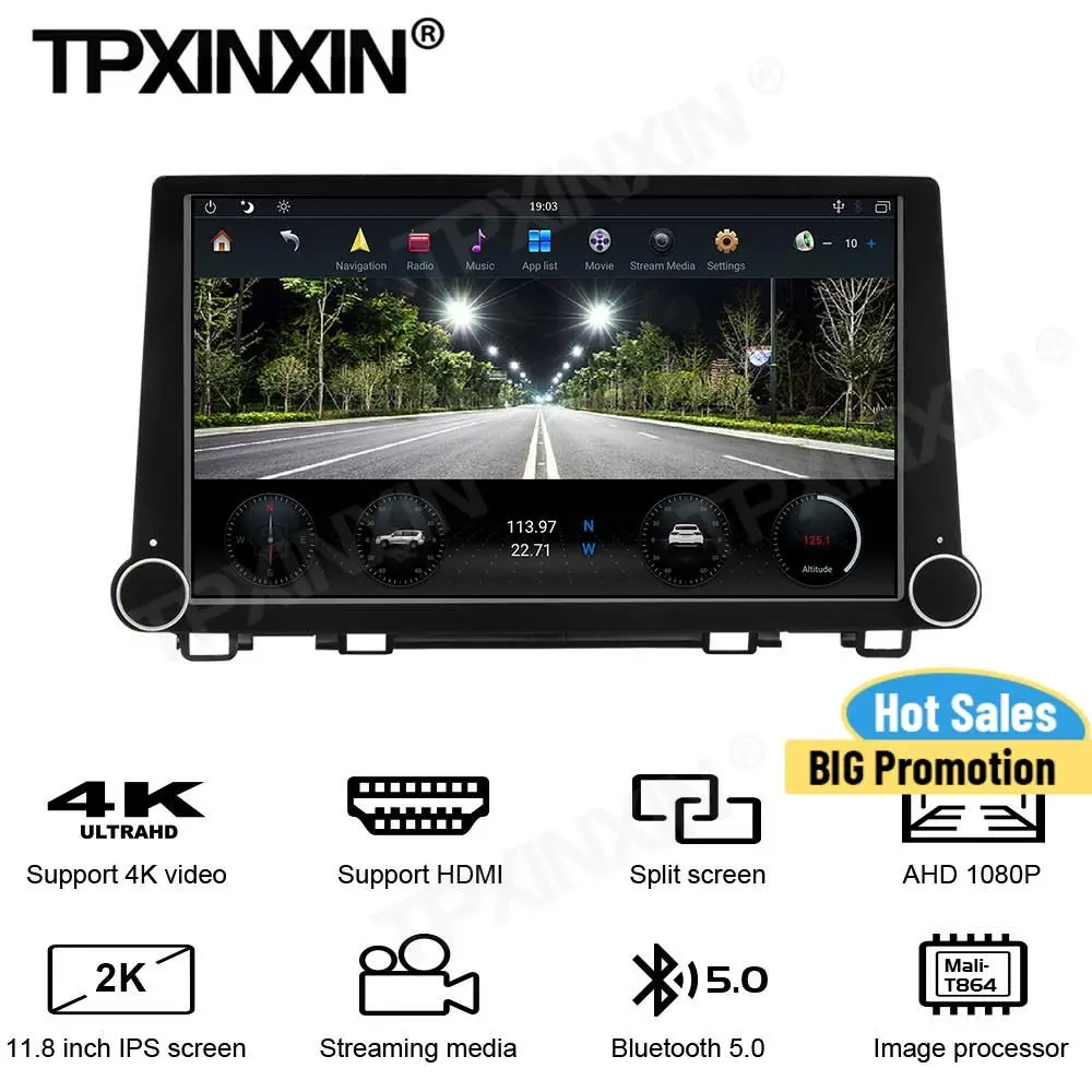 

HD Scree 1920*1080 Android 9 Car Multimedia Player Streaming Media For Honda CRV 2017 2018 2019 2020 GPS Radio Stereo Head Unit