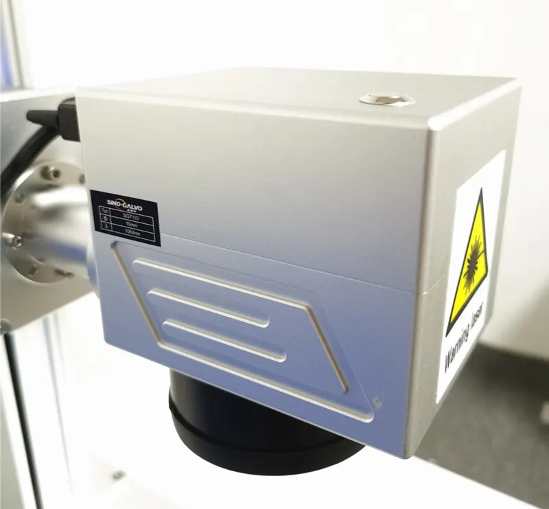 30 Вт Raycus волоконная лазерная маркировочная машина маркировка по металлу