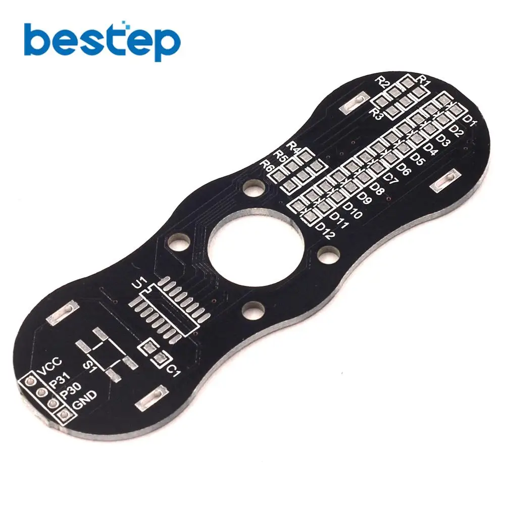 Электронный набор для самостоятельной сборки светодиодный гироскоп на кончик