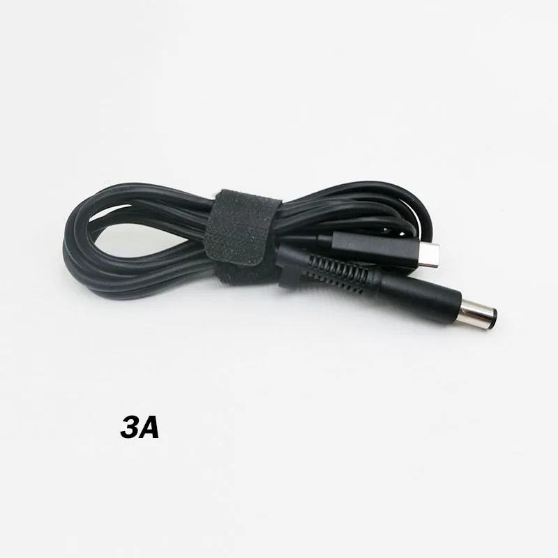 Кабель для быстрой зарядки 1 5 м USB Type C 65 Вт 3 А PD Dell HP Latitude 7 4*5 0 мм DC адаптер питания