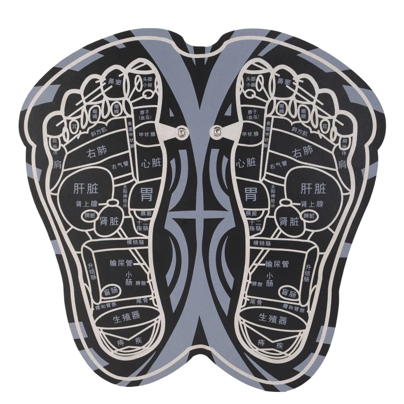 Новый Ems коврик для ног Массажный ступней акупунктурный импульсный снимает