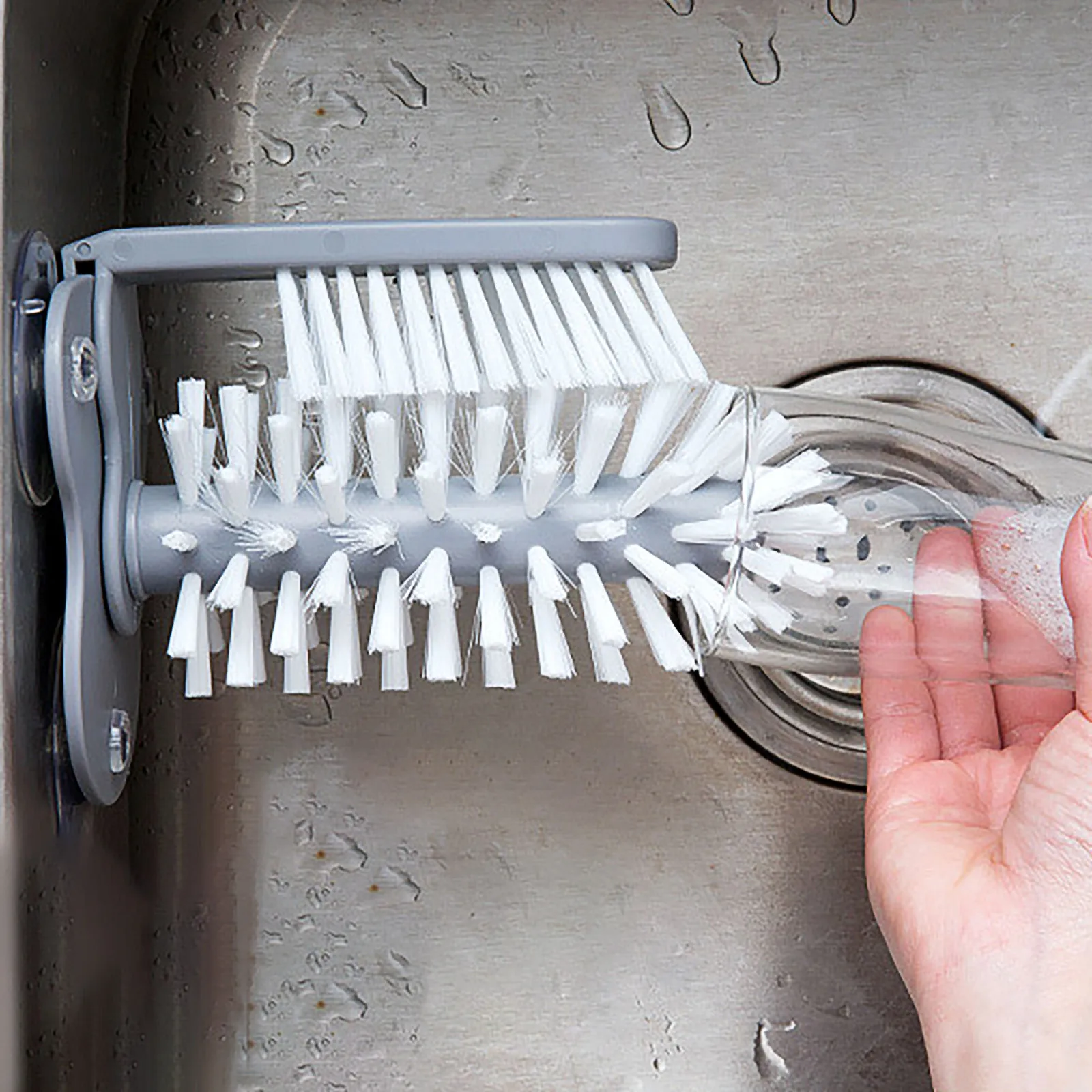 Приспособление для чистки стаканов аксессуары кухни 2 в 1 питьевых кружек вина |