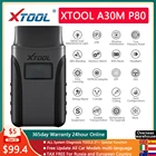 XTOOL Anyscan A30M OBD2 Инструмент для диагностики всей системы автомобиля Беспроводной сканер OBD2 для iOS  Android Инструмент двунаправленного сканирования 21+ Функции сброса ABS Подушка безопасности DPF KO MK808 D7