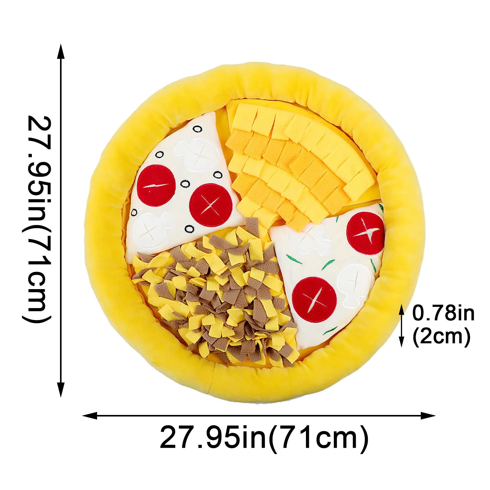 

Pet Sniffing Pad Slow Food Puzzle Feeding Device Stress Relief Toys