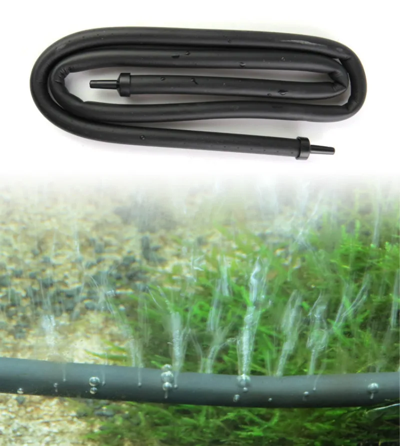 90/105/120 см аквариумная Воздушная трубка с изгибом воздушным насосом диффузор для