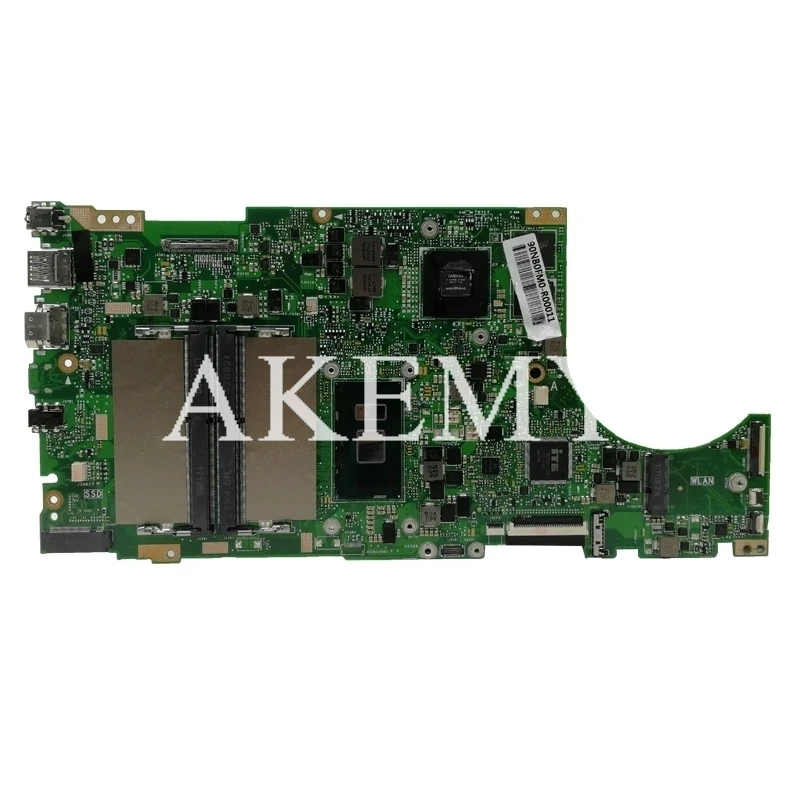 Verkauf SAMXINNO Für For Asus X510U X510UN X510UR X510URR X510UQ Laotop Mainboard X510UR Motherboard W/I5-7200U GT930MX