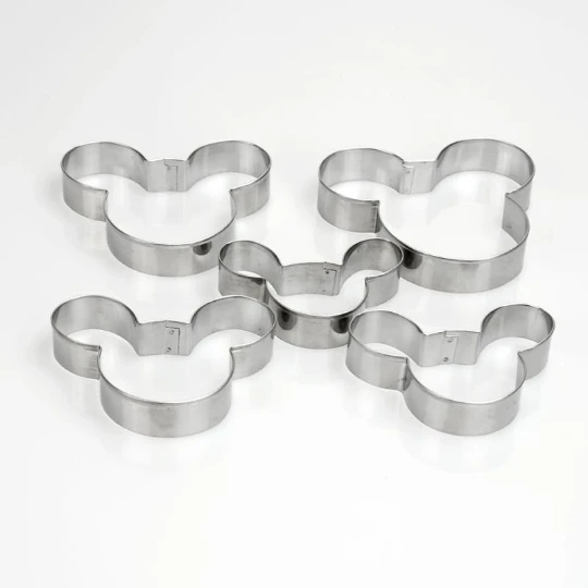 5 шт. мышь формочка для печенья Быстрая доставка Нержавеющая сталь резка формы