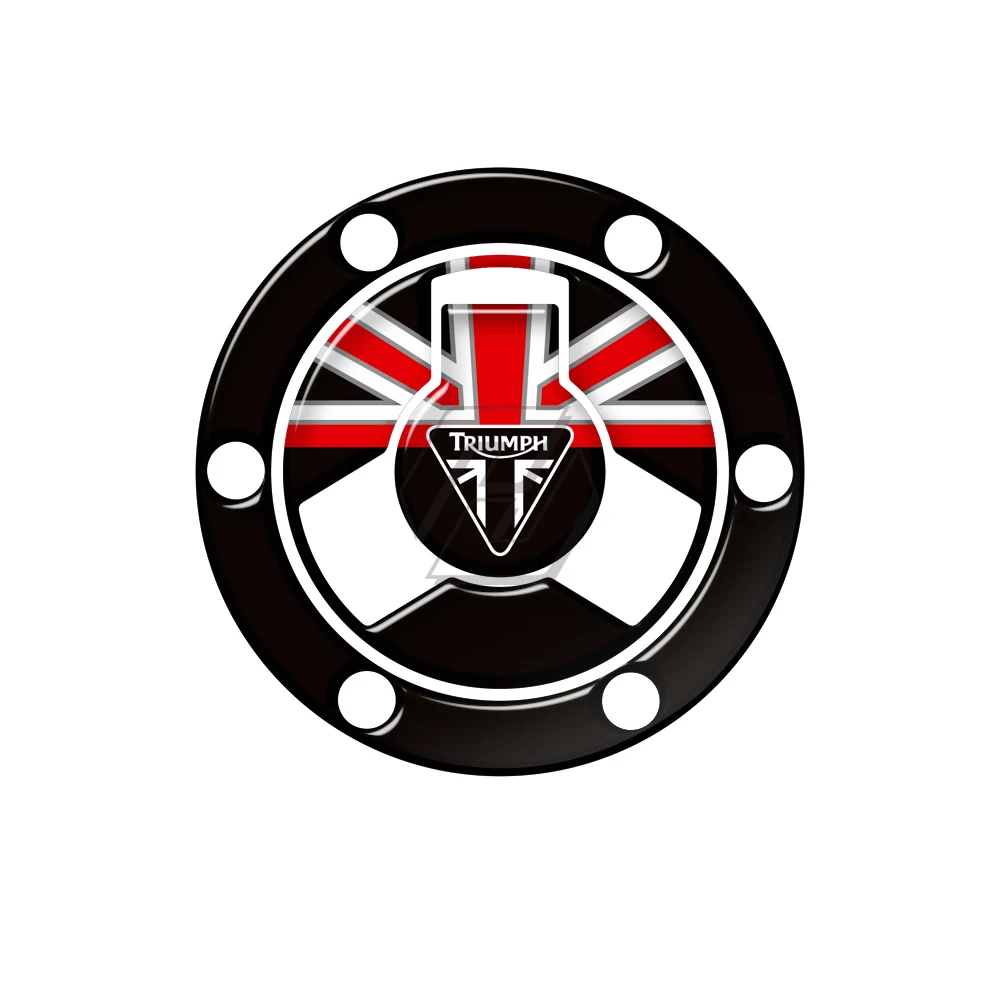 Защитный чехол 3D из смолы для мотоциклетного бака с бензобаком Triumph Trident 660 Street Triple