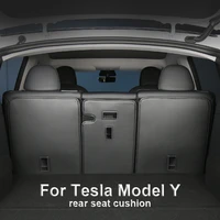 for tesla model 3 y 2016 2021 rear seat protective pad anti dirt back cushions modified interior decoration accessories