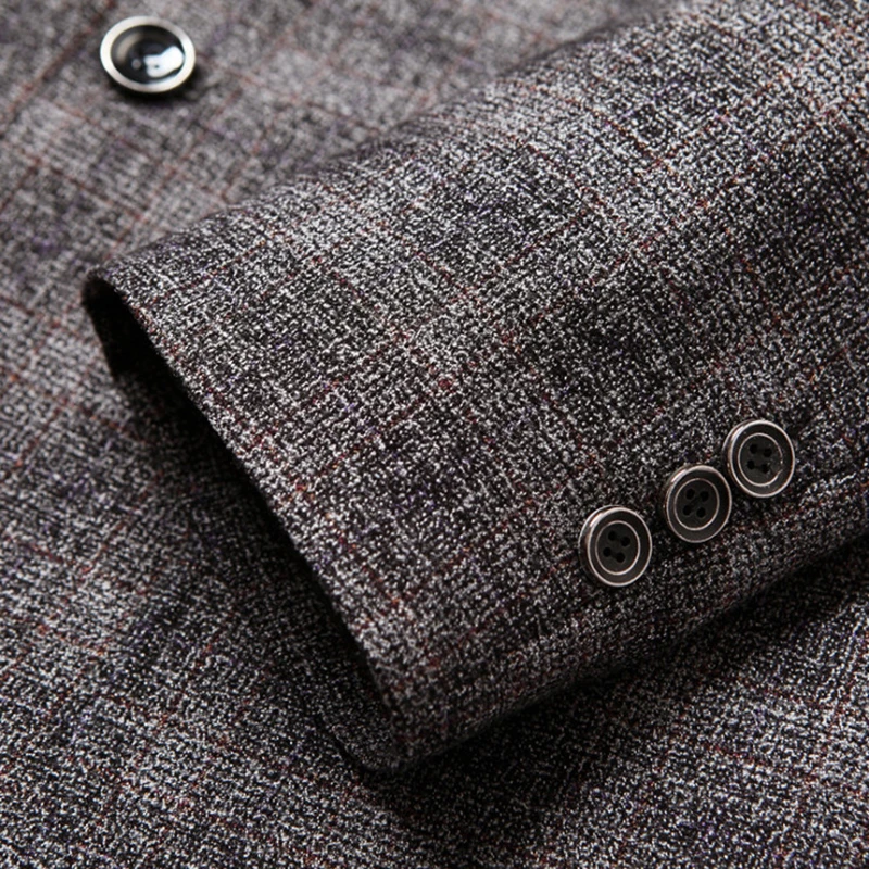 

Spring Men Slim Fit Blazer Business Casual Men Suit Jackets Autumn Single Breasted Men Blazers and Jackets