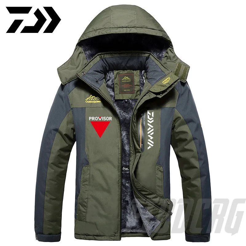

New Daiwa Fishing Jackets Sports Outdoor Fishing Clothing Keep Warm Fishing Jacket Breathable Sunscreen Fishing Jacket M-9XL