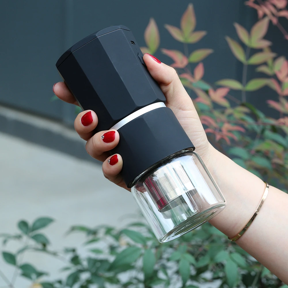

LTQ VAPOR MANGLER Electric Herb Grinder 1100mah Battery Buitl In Dry Herb Vaporizer Smoke Tobacco Spice Grinders Vapor