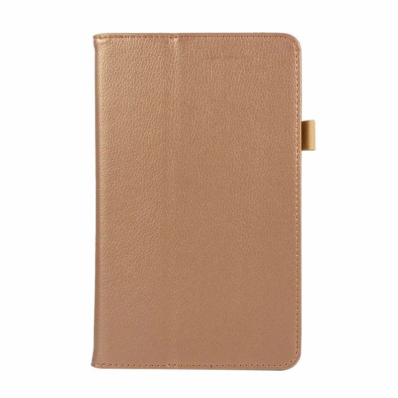 gold Чехол для планшета для samsung Galaxy Tab A 10,5 T590 T595 SM-T590, кожаный чехол с откидной подставкой, смарт-чехол TabA 10,5 дюймов+ пленка - Цвет: gold