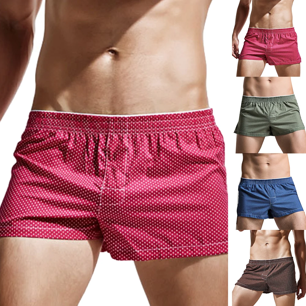 Мужские спортивные боксерские шорты повседневные свободные хлопковые