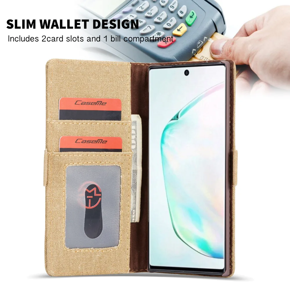 Чехол Me Jean, дизайнерский кожаный чехол для samsung Galaxy Note 10 Plus, кошелек, чехол с отделением для карт, карман для денег, чехол для телефона s, S6, S7, S8, S9, S10