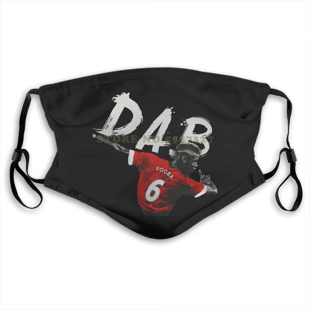 Маска для лица в стиле Dab Pogba Высококачественная противопылевая маска с фильтром