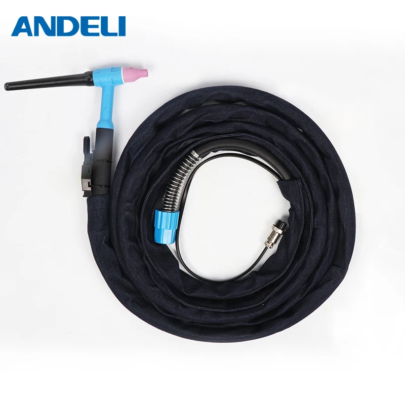 ANDELI TIG Факел сварочный пистолет QQ-150 4 м для TIG сварочный аппарат TIG сварочный фонарь