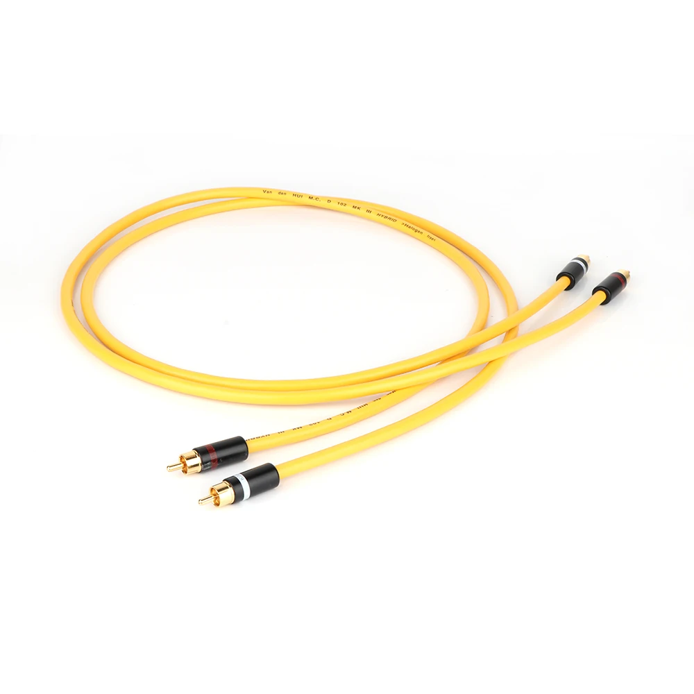 

Pair X41218 Hifi Audio D102MKIII Silver Plated RCA Cable