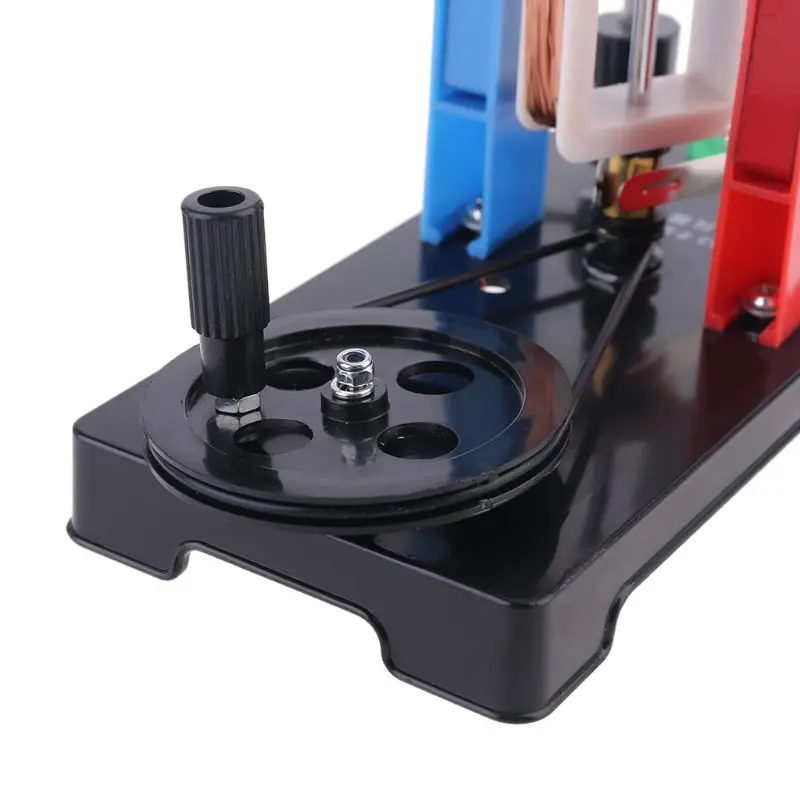

Hand Electricity Generator Model DC Generator Electromagnetic Induction for Experiment Education Toys