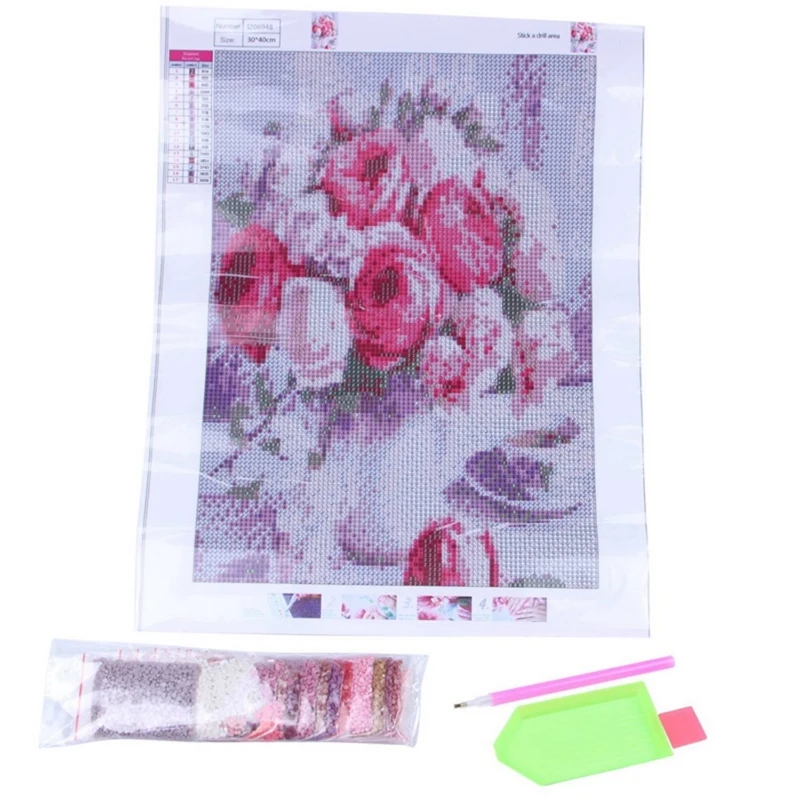 2 комплекта полный набор 5D Diy Алмазная картина вышивка крестиком домашний декор