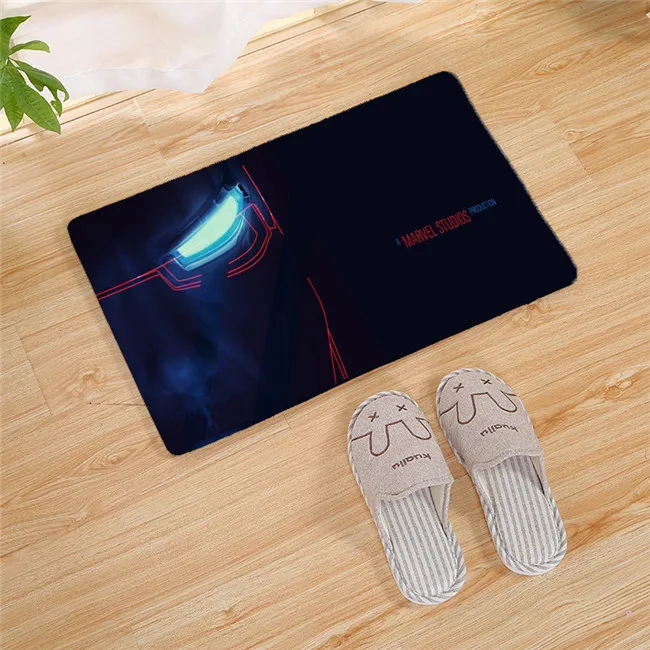 22 Marvel, супер герой, логотип, принт, домашний коврик, стелька, для кухни, ковер, для дома, для улицы, добро пожаловать, для ванной, Противоскользящие коврики, 80 см - Цвет: 22
