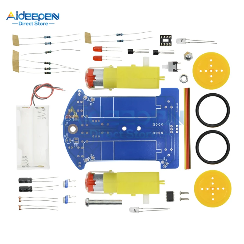 Умный робот автомобиль D2 1 комплект сделай сам с интеллектуальной линией