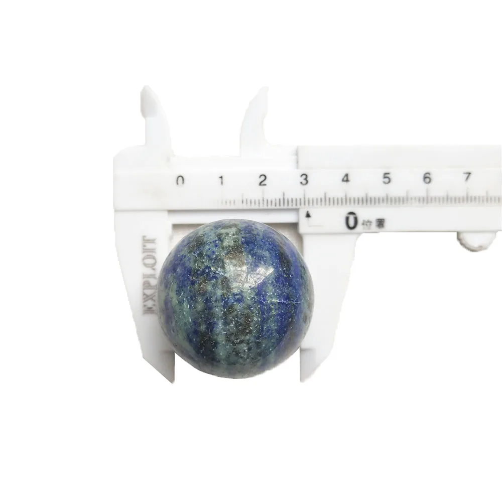 Натуральные лечебные лазурит шарики пальмы Хрустальная сфера для рукоделия